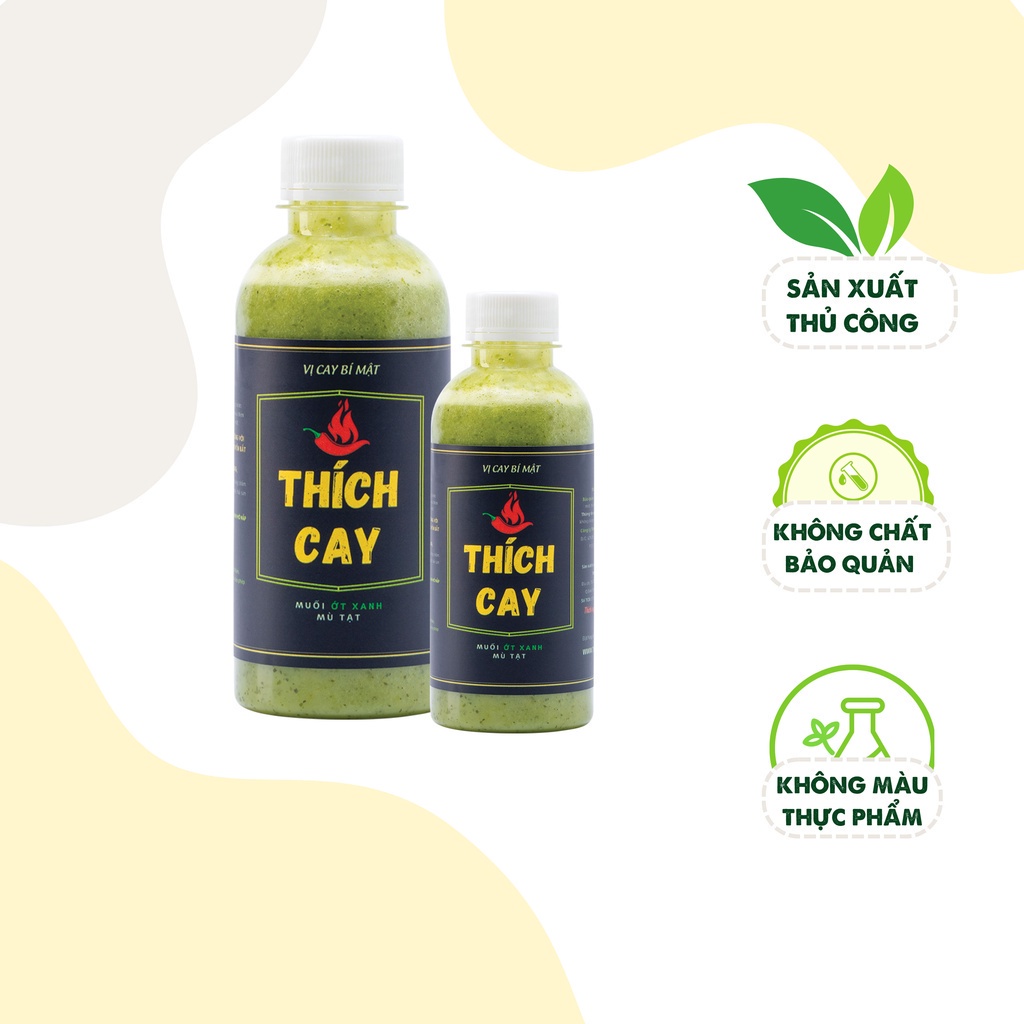 Nước chấm xanh Thích Cay, hải sản mù tạt, ớt xanh, tương chấm cay nòng, ăn lẩu