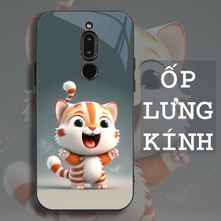 Ốp Lưng XIAOMI REDMI 8, 8A Mặt kính cường lực, cao cấp Họa tiết 12 CON GIÁP NGỘ NGHĨNH .