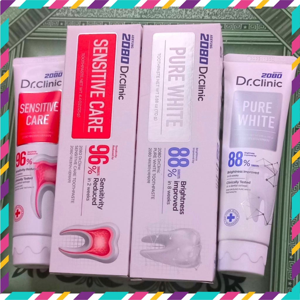 Kem Đánh Răng 2080 DR.CLINIC Hàn Quốc
