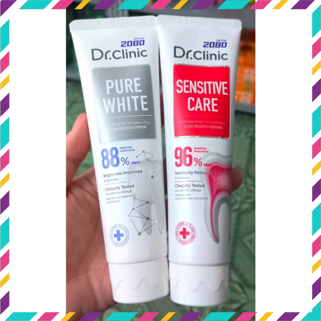 Kem Đánh Răng 2080 DR.CLINIC Hàn Quốc