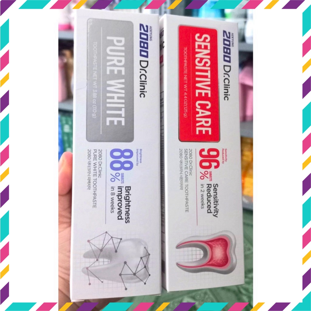 Kem Đánh Răng 2080 DR.CLINIC Hàn Quốc