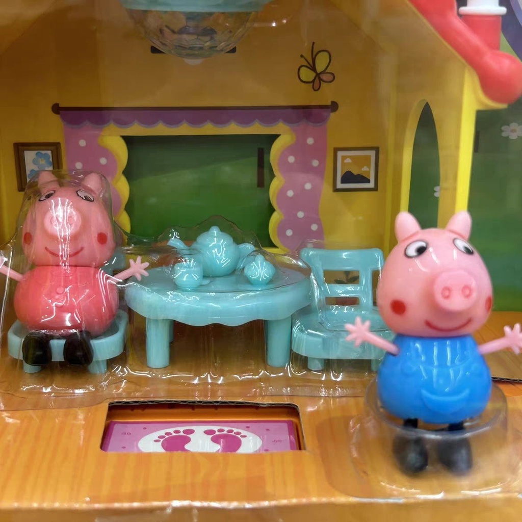 Đồ Chơi Gia Đình Heo peppa peppa Bằng Nhựa Vui Nhộn Cho Bé