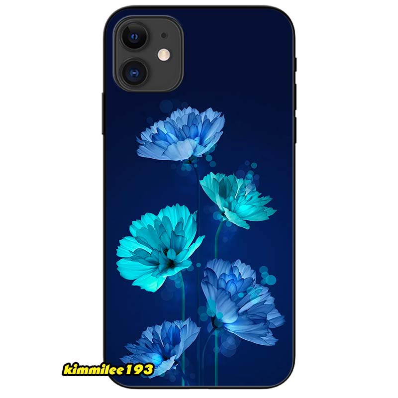 Ốp lưng dành cho Iphone 11, 12, 13, 14, 15 Pro Max và các dòng cũ - Hoa Đêm