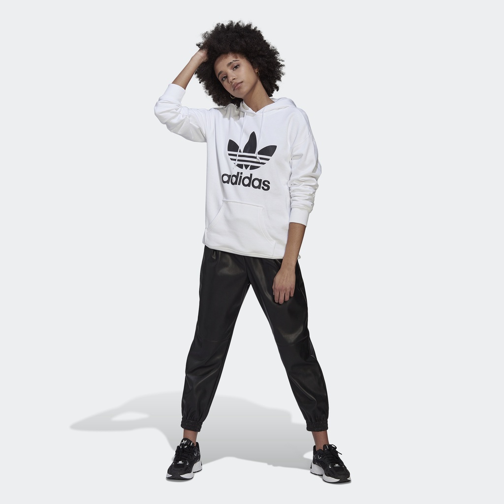Adidas Phong cách sống Áo hoodie Ba Lá adidas Adicolor Nữ trắng HN8329