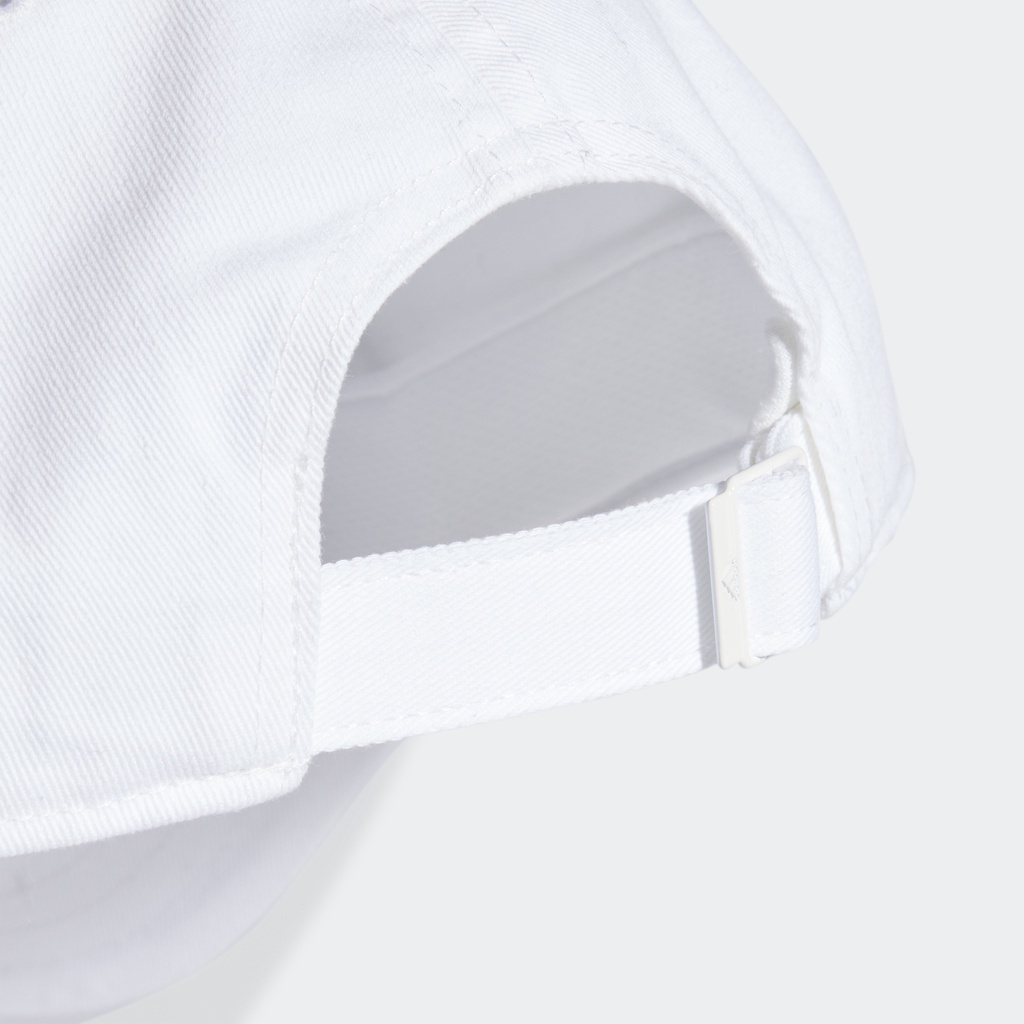 Adidas Phong cách sống Mũ Bóng Chày Vải Twill Cotton Unisex trắng IB3243