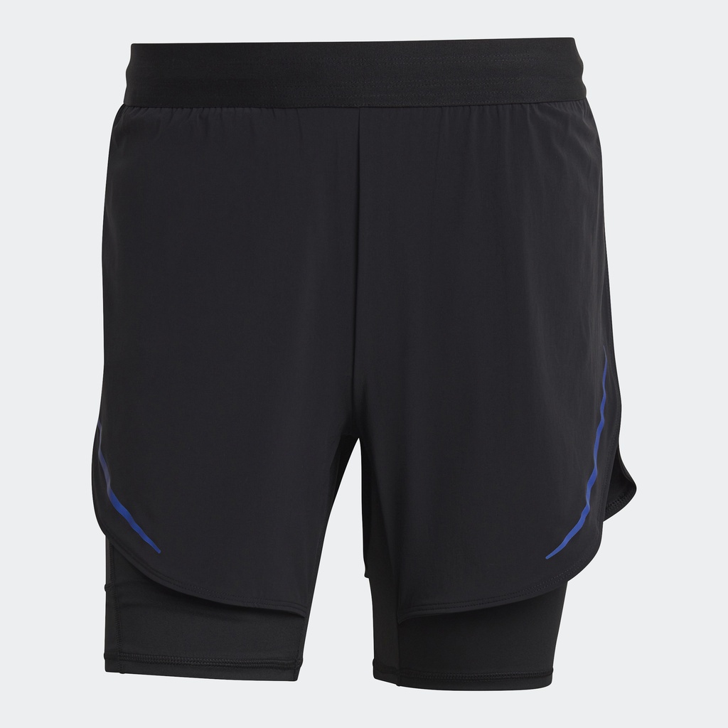 Adidas Tập luyện Quần Short Tập Luyện 2 Trong 1 HIIT HEAT.RDY Nam Đen HS7453