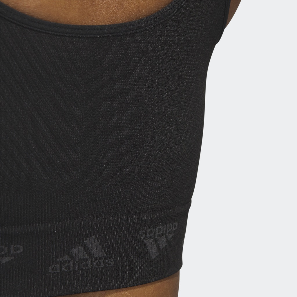 Adidas Tập luyện Áo Bra Light Support adidas AEROKNIT Nữ Đen H64691