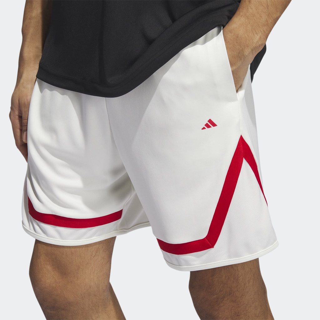 Adidas Bóng rổ Quần Short Block adidas Pro Nam trắng IL2239