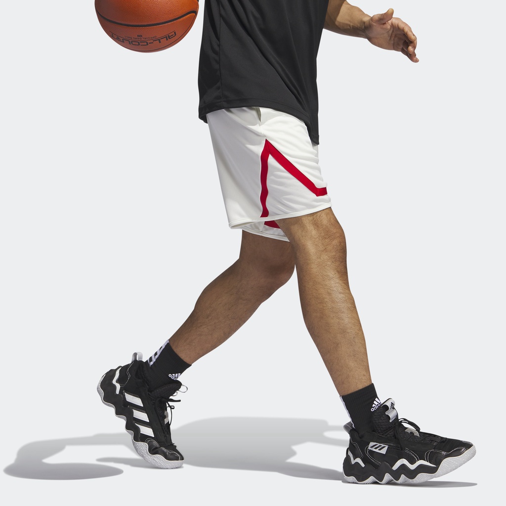 Adidas Bóng rổ Quần Short Block adidas Pro Nam trắng IL2239