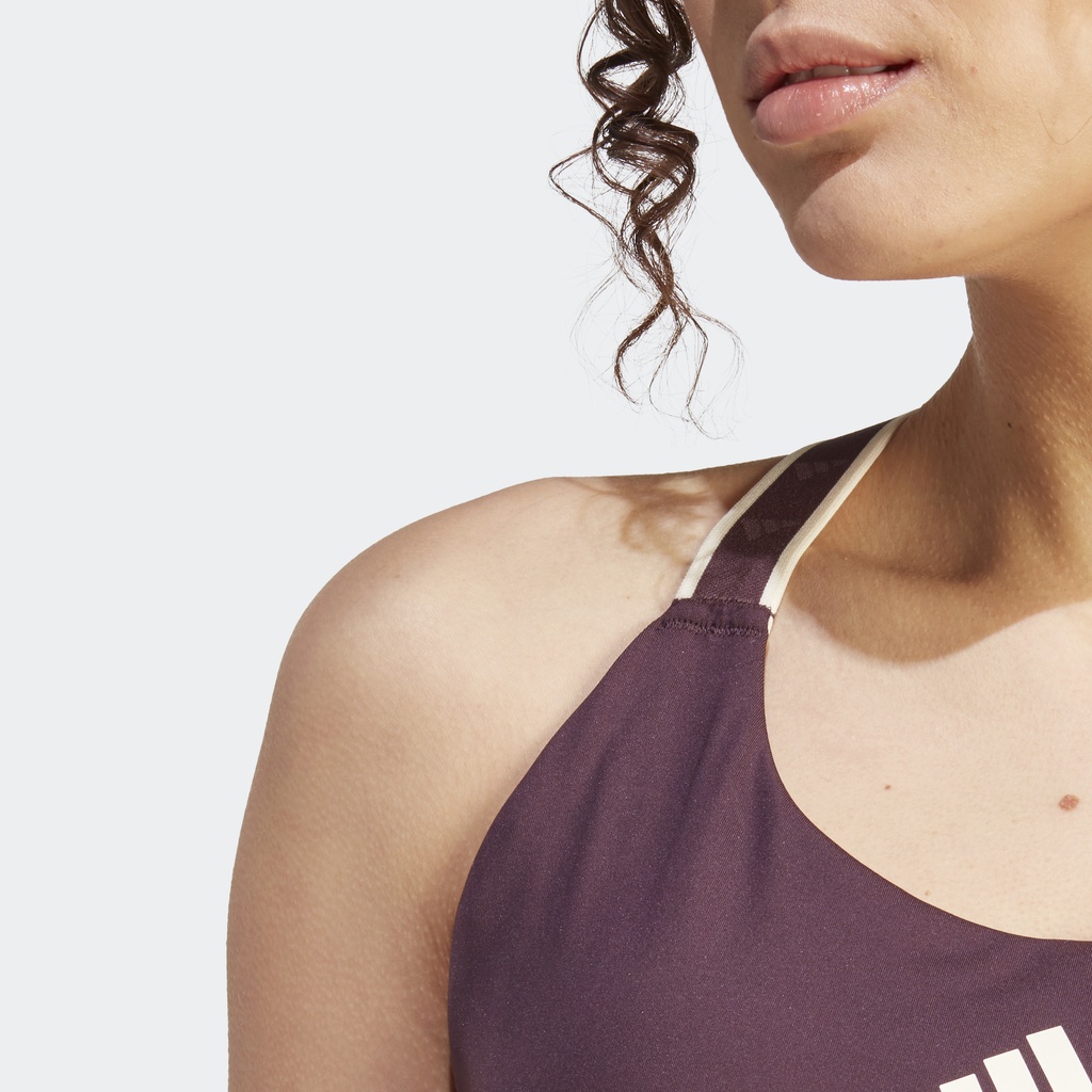 Adidas Tập luyện Áo Bra Tập Luyện Medium Support Techfit Powerimpact Nữ Đỏ HN7252