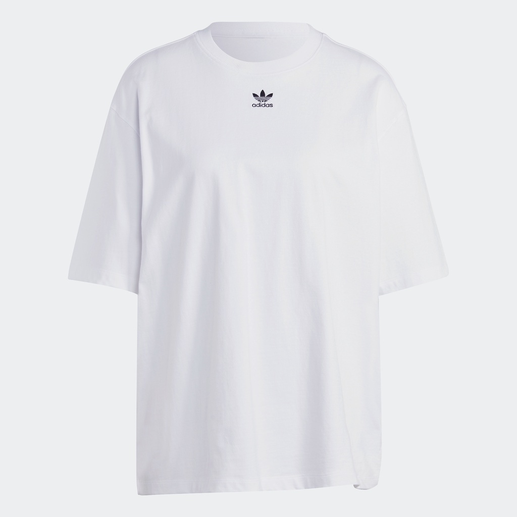 Adidas Phong cách sống Áo Thun Essentials Adicolor Nữ trắng IA6461