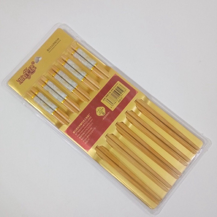 Combo 10 đôi đũa tre cao cấp thời thượng giả vân đá