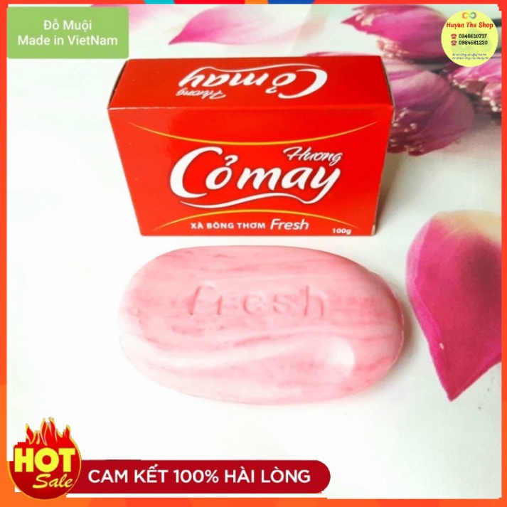 Xà bông tắm thơm hương cỏ may 100gam - Xà phòng tắm