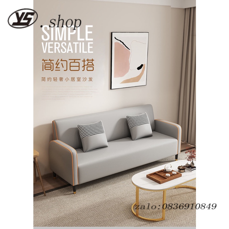 Sofa Vải Bắc Âu Phòng Khách Căn Hộ Nhỏ Đơn Giản Hiện Đại Cho Thuê Căn Hộ Đôi Ba Căn Hộ Cửa Hàng Quần Áo Đơn Giản