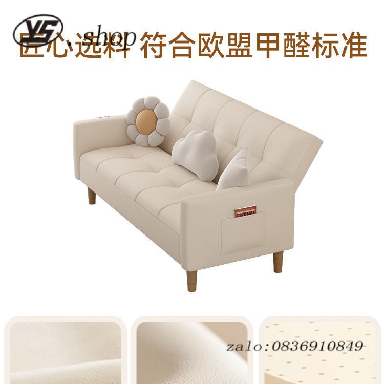 Căn Hộ Butter Wind Giường Sofa Gấp Phòng Khách Đa Năng Sofa Đám Mây Căn Hộ Nhỏ Cho Thuê Nhà Phòng Ngủ Sofa Đôi