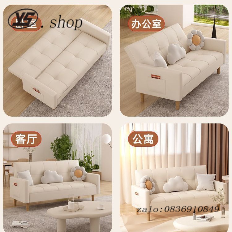 Căn Hộ Butter Wind Giường Sofa Gấp Phòng Khách Đa Năng Sofa Đám Mây Căn Hộ Nhỏ Cho Thuê Nhà Phòng Ngủ Sofa Đôi