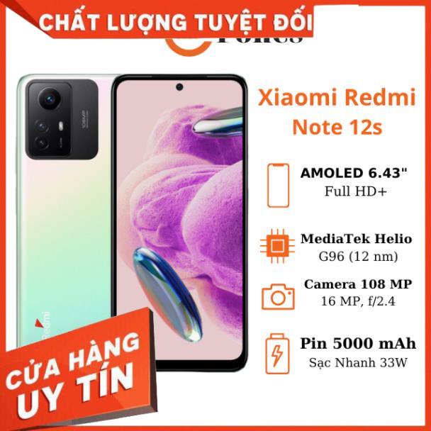 Điện thoại xiaomi redmi note 12s Máy Chính Hãng BH 12 Tháng Lỗi 1 Đổi 1 NGUYÊN ZIN