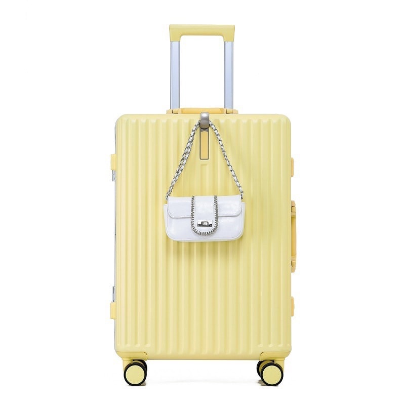 Tặng thẻ ghi tên Vali kéo khung nhôm Travelking cao cấp khoá sập STA bảo mật, chống rạch, chống vỡ