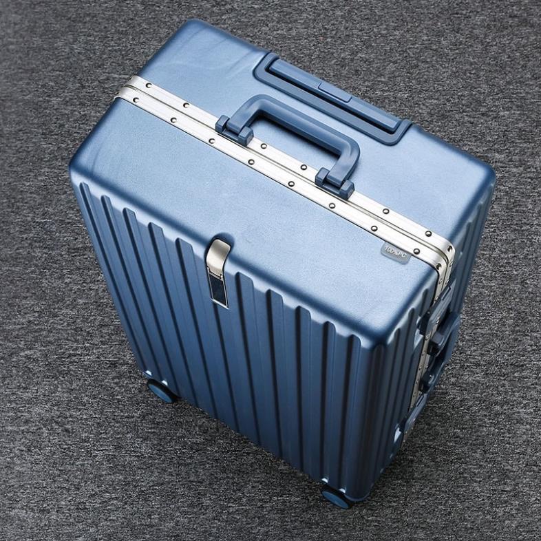 Tặng thẻ ghi tên Vali kéo khung nhôm Travelking cao cấp khoá sập STA bảo mật, chống rạch, chống vỡ