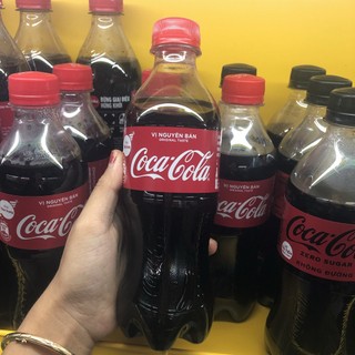 COCA-COLA CHAI 390ML - ORGINAL - ZERO - nguyên bản và không đường