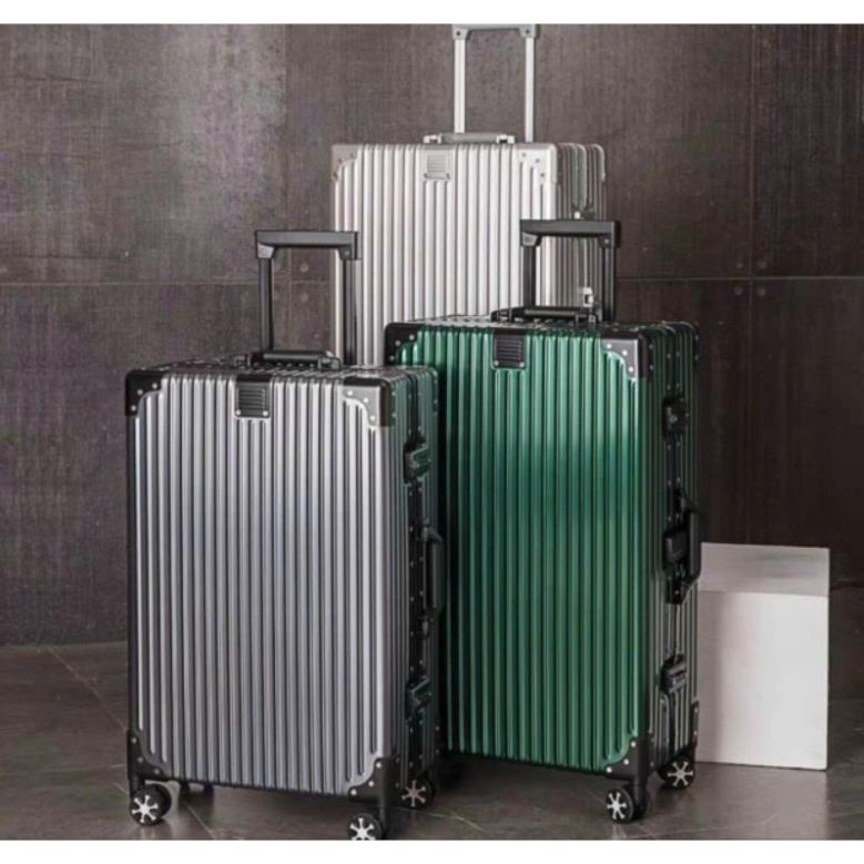 Vali nhôm nguyên khối cao cấp mẫu mới nhất 2023 vali nhôm toàn thân siêu bền