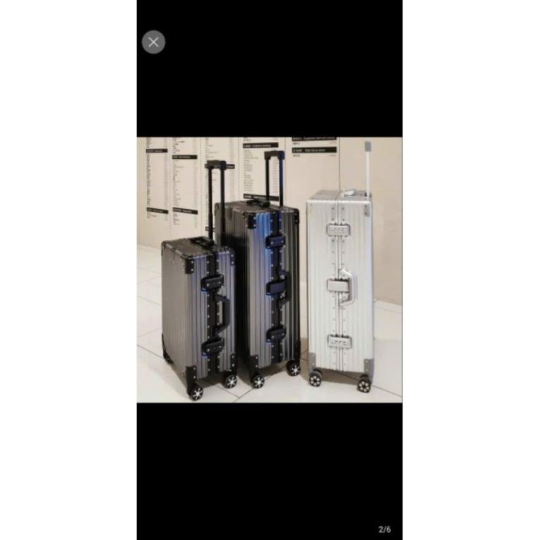 Vali nhôm nguyên khối cao cấp mẫu mới nhất 2023 vali nhôm toàn thân siêu bền