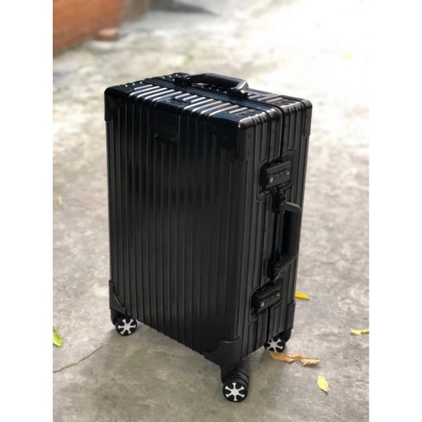 Vali nhôm nguyên khối cao cấp mẫu mới nhất 2023 vali nhôm toàn thân siêu bền