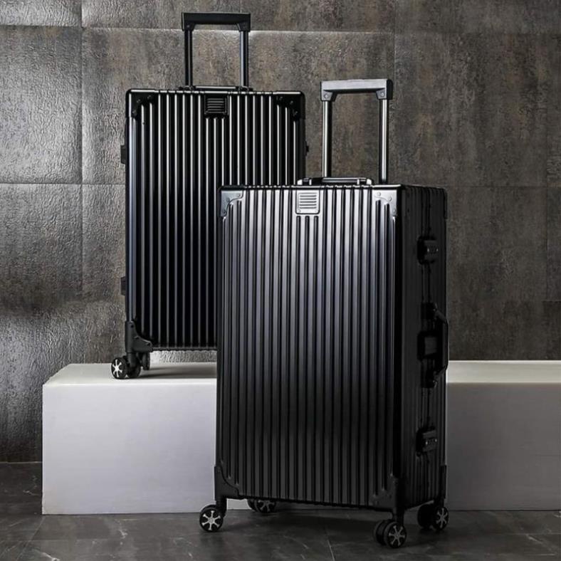 Vali nhôm nguyên khối cao cấp mẫu mới nhất 2023 vali nhôm toàn thân siêu bền