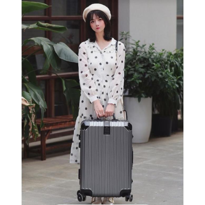 Vali Khung Nhôm Cao Cấp Loại 1 size 22 và size 24 inch hàng quảng Châu Chính Hiệu
