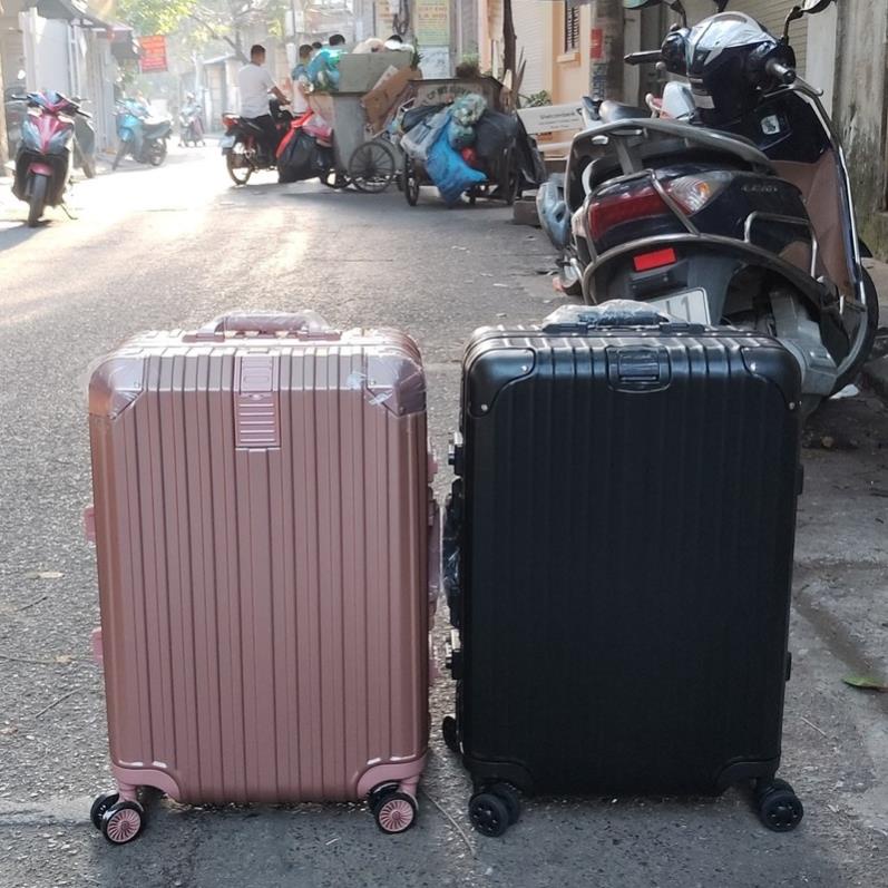 Vali Khung Nhôm Cao Cấp Loại 1 size 22 và size 24 inch hàng quảng Châu Chính Hiệu