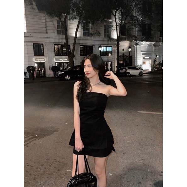 MILI SET - set áo ống kèm chân váy có lót