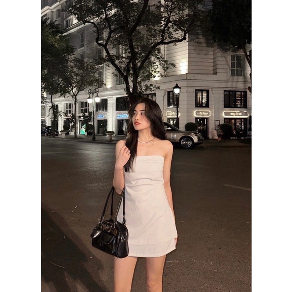 MILI SET - set áo ống kèm chân váy có lót