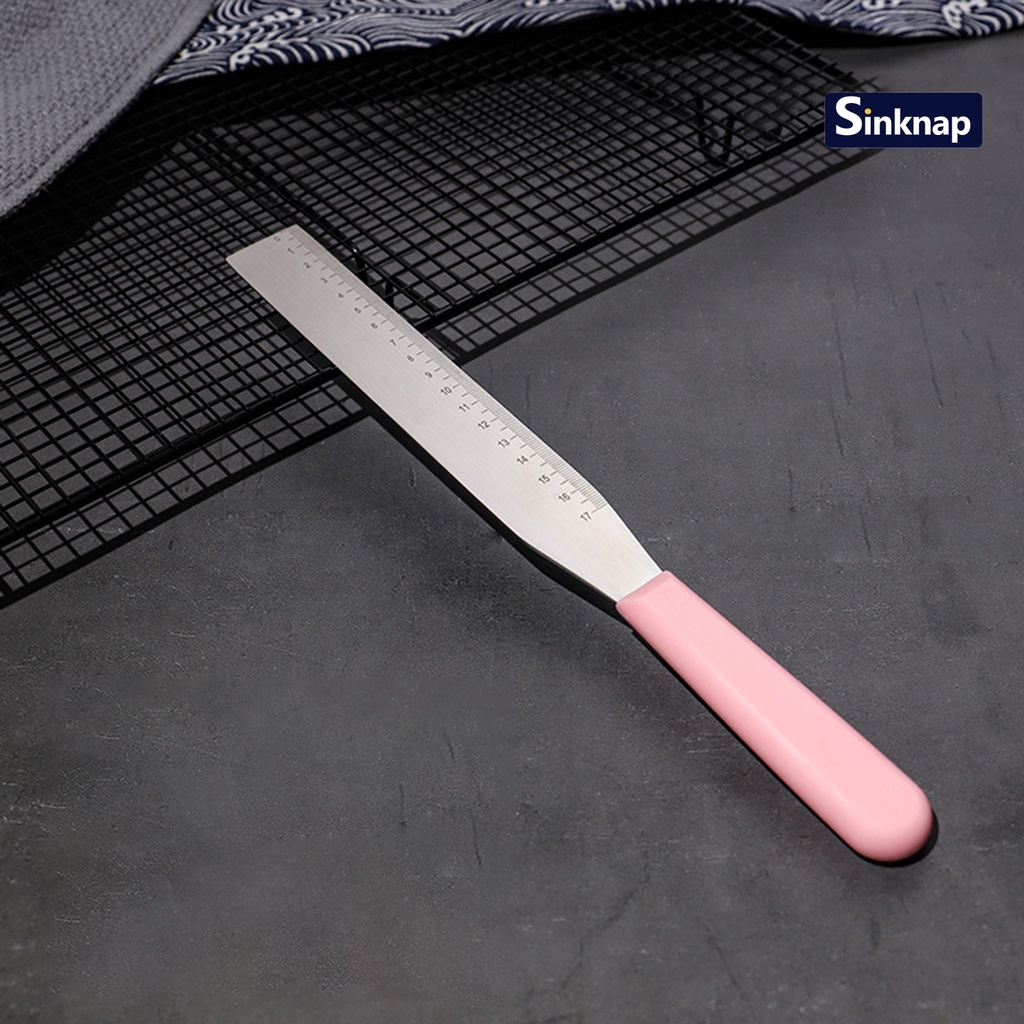 Spatula Sinknap thép cấp thực phẩm vét bơ làm bánh chống gỉ