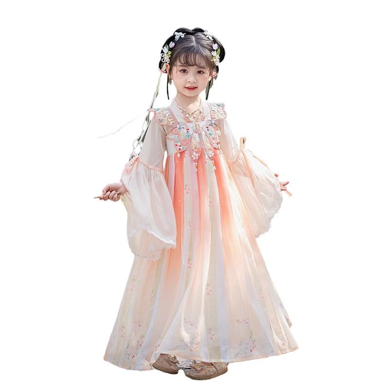 Bộ Hán Phục Phong Cách Trung Hoa Cổ Điển Mùa Hè Thu Cho Bé Gái Zzkds .Vn