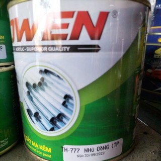 Sơn sắt mạ kẽm màu nhũ đồng, nhũ vàng, nhũ bạc OWEN
