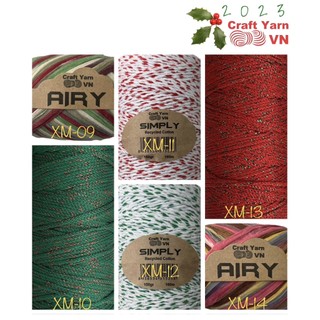 Sợi Noel /sợi dệt noel / sợi airy noel / sợi simply noel 30k/cuộn