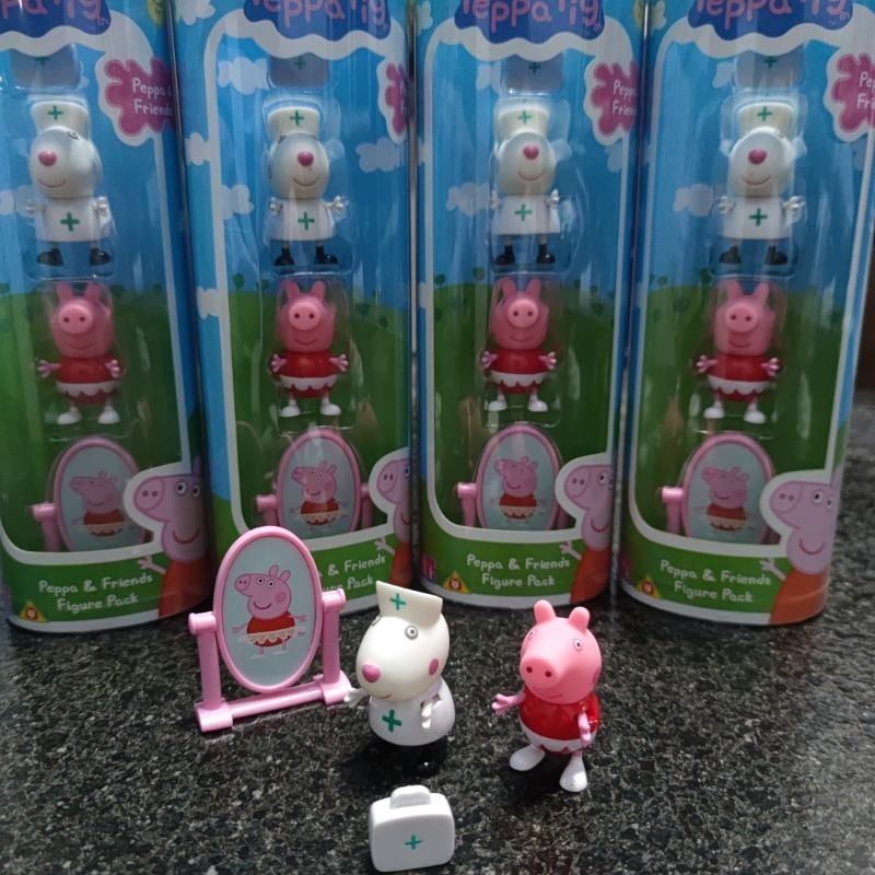 Búp Bê Đồ Chơi Hình Heo peppa / peppa / Bác Sĩ Dễ Thương Cho Bé