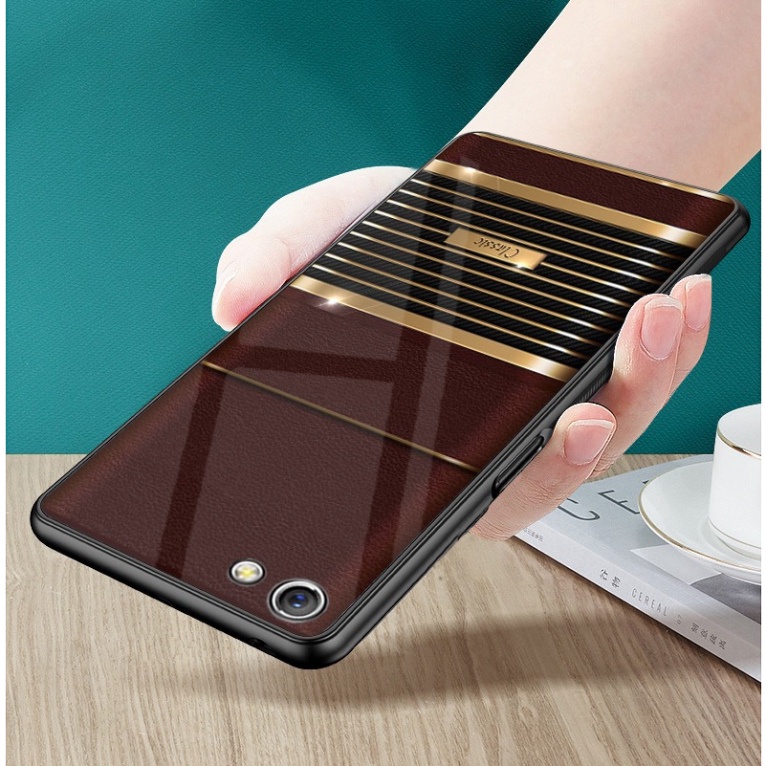 Ốp Lưng VIVO Y71,Y81,Y81I Mặt kính sáng bóng, cao cấp Họa tiết CLASSIC .