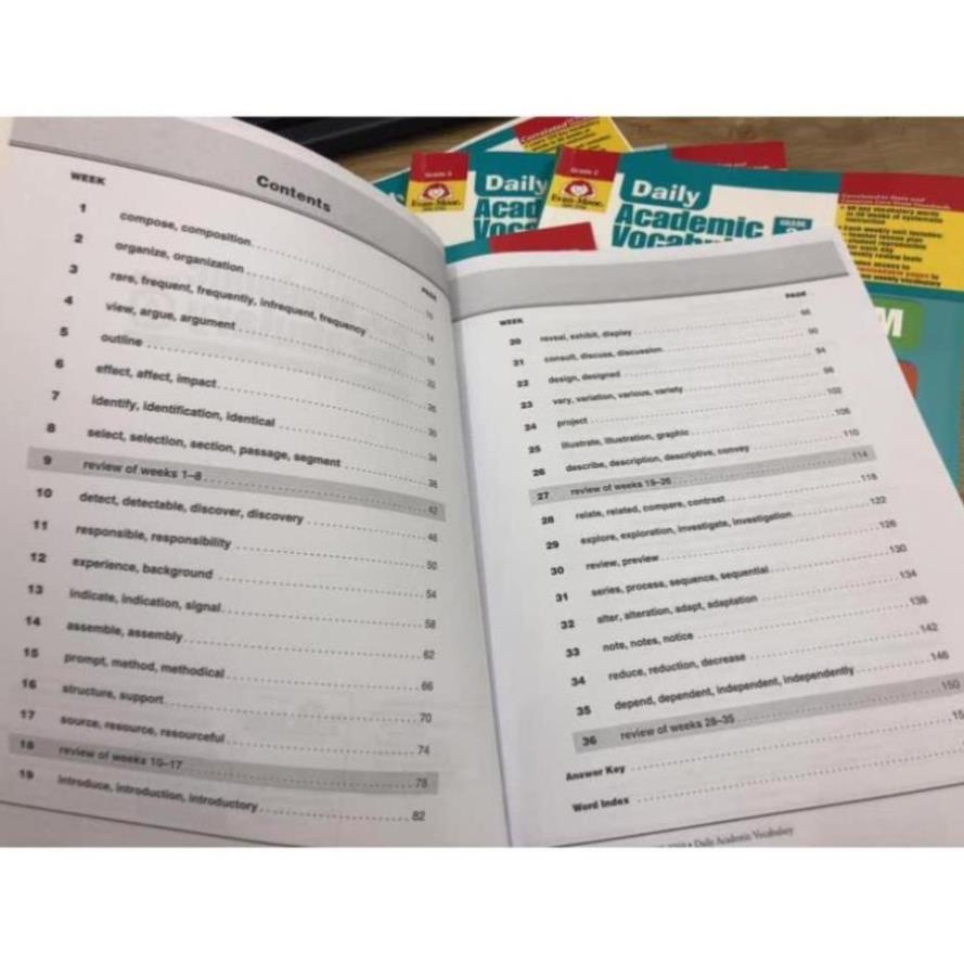Daily Academic Vocabulary