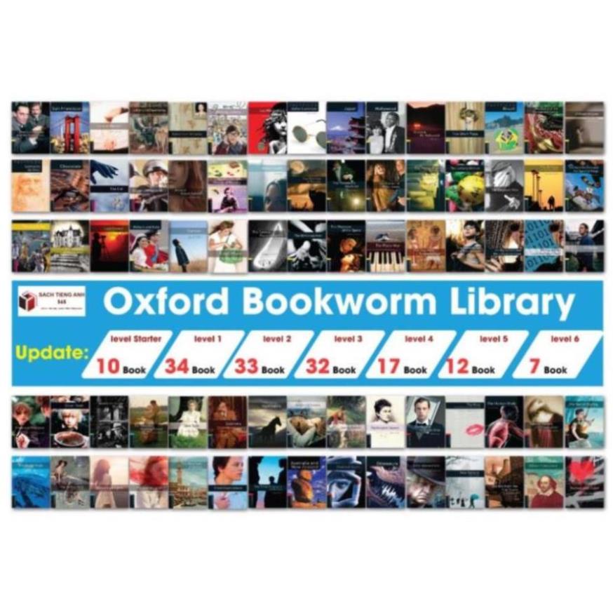 Oxford Bookworms Library -  7 Level  - bản đẹp -  khổ A5