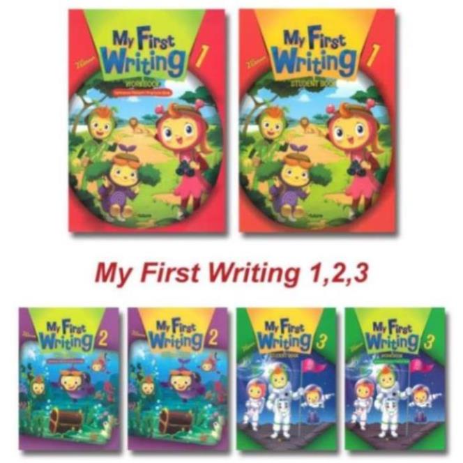 My First Writing -  Combo SB+WB -  bản đẹp in màu