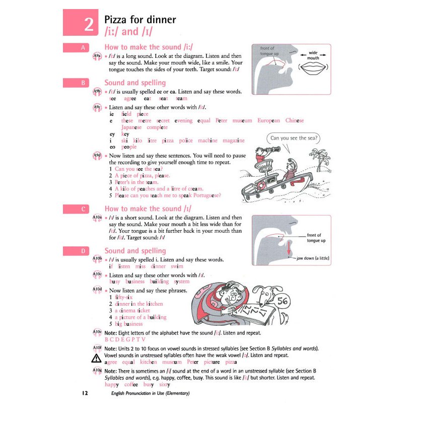 Pronunciation in Use: Elementary/ Intermediate/ Advanced -  Tặng Audio mp3