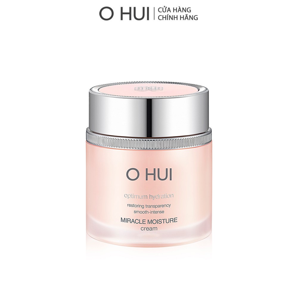 Bộ dưỡng ẩm mịn mượt căng sáng da OHUI Miracle Moisture Cream Special Set