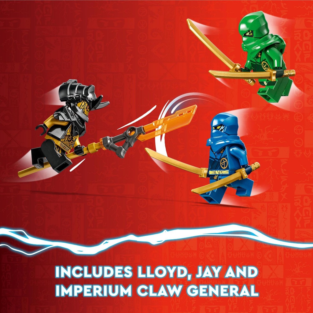 LEGO Ninjago 71790 Đồ chơi lắp ráp Quái thú săn rồng Imperium (198 chi tiết)