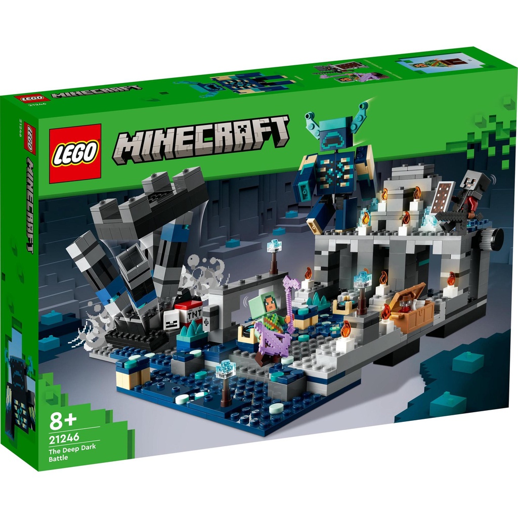 [Mã LIFEMC06DBAU giảm 50k đơn 350k] LEGO Minecraft 21246 Trận Chiến Tại Đầm Lầy (584 Chi Tiết)