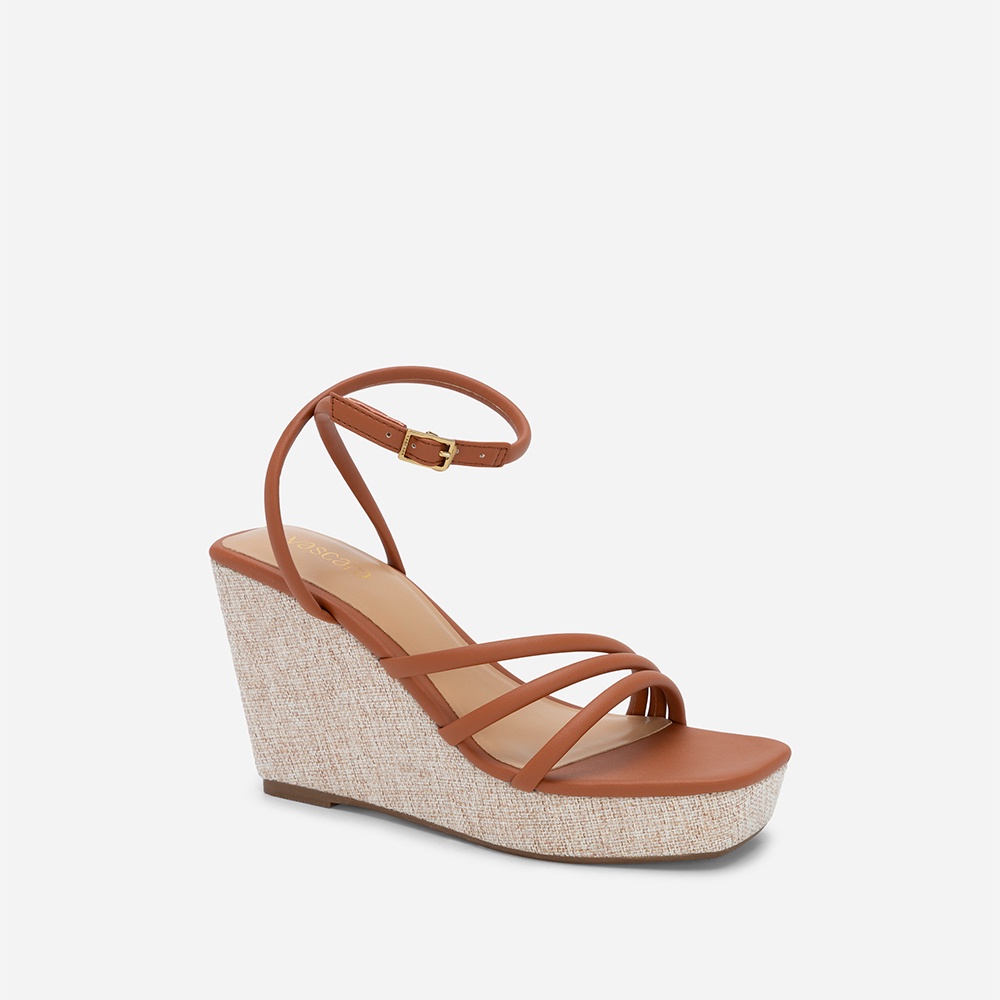 Vascara Giày Sandal Xuồng Dây Quai Mảnh - SDX 0435