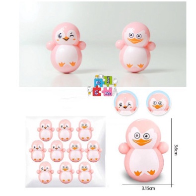 Đồ chơi lật đật mini hình lợn con 2*3cm