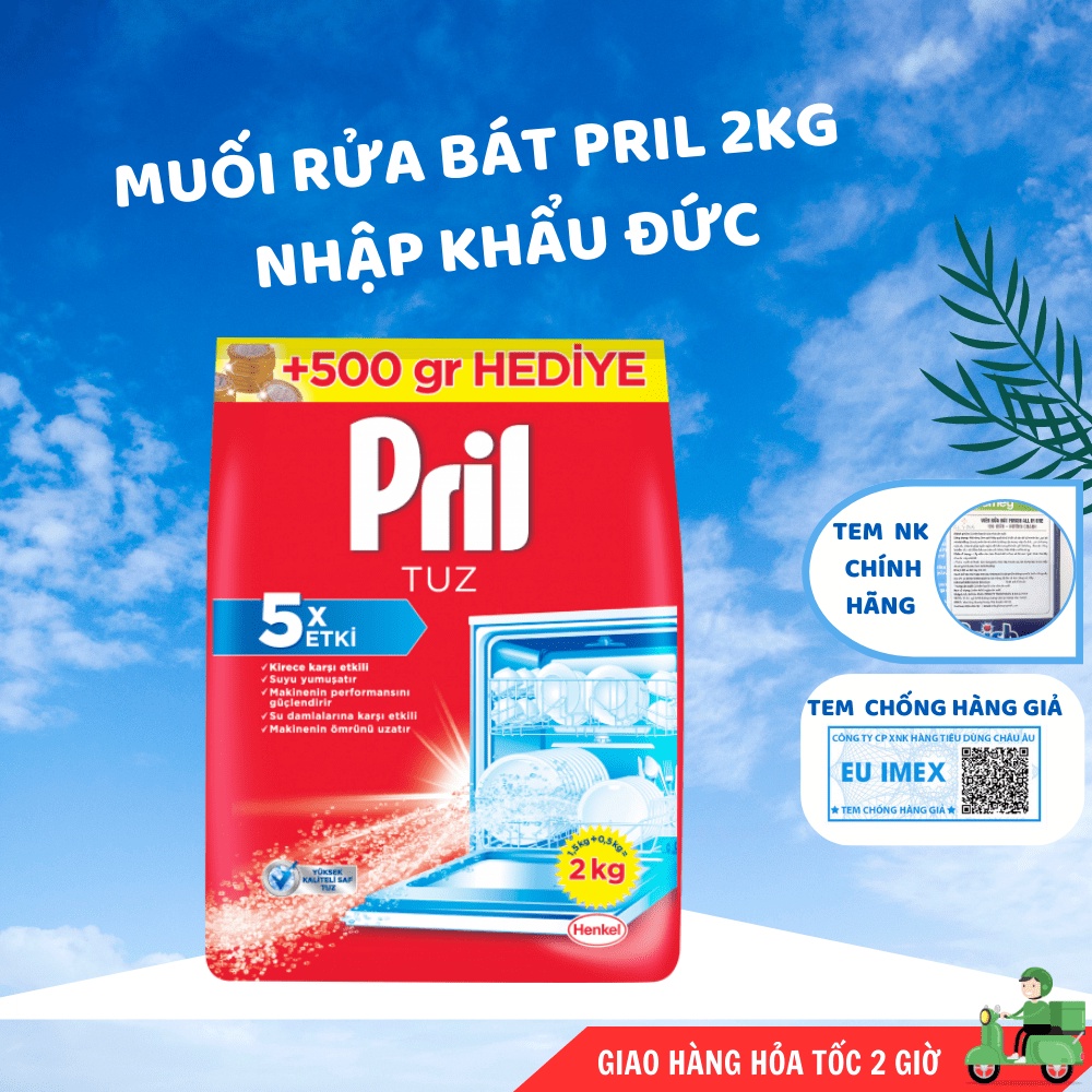 Bột rửa chén bát Finish Classic 2.5kg hương Chanh, bột dùng cho máy rửa bát Nhập Khẩu Đức