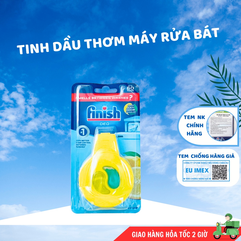 Bột rửa chén bát Finish Classic 2.5kg hương Chanh, bột dùng cho máy rửa bát Nhập Khẩu Đức