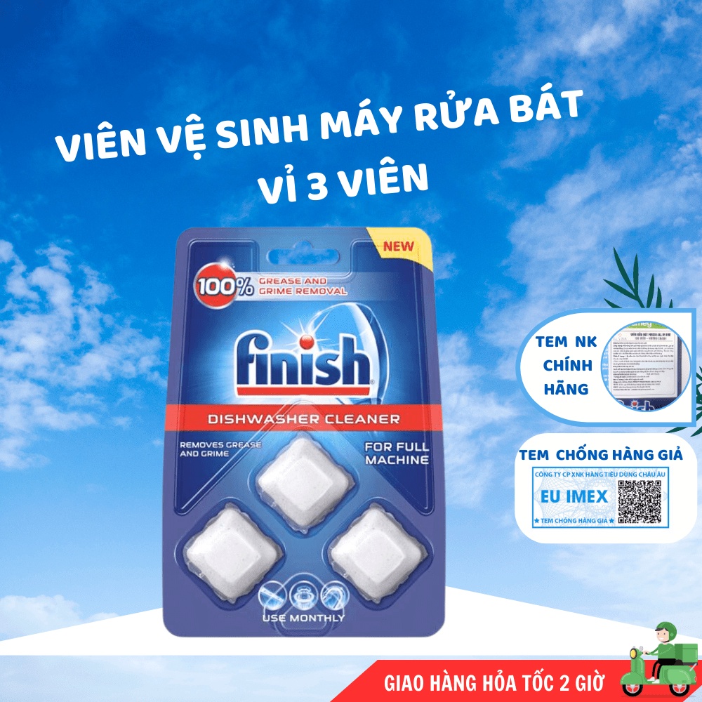 Bột rửa chén bát Finish Classic 2.5kg hương Chanh, bột dùng cho máy rửa bát Nhập Khẩu Đức